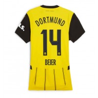 Borussia Dortmund Maximilian Beier #14 Domáci Ženy futbalový dres 2024-25 Krátky Rukáv